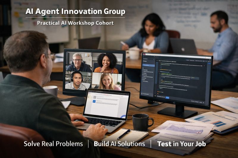 AI Agent Innovation Group - Practical AI Workshop Cohort: Solve Real Problems, Build AI Solutions, Test in Your Job